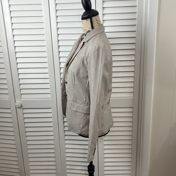 J.Crew Striped Blazer with lining - Picture 2 of 7